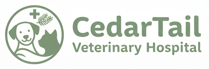 CedarTail Veterinary Hospital Logo